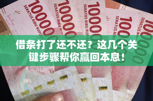 济南借条打了还不还？这几个关键步骤帮你赢回本息！