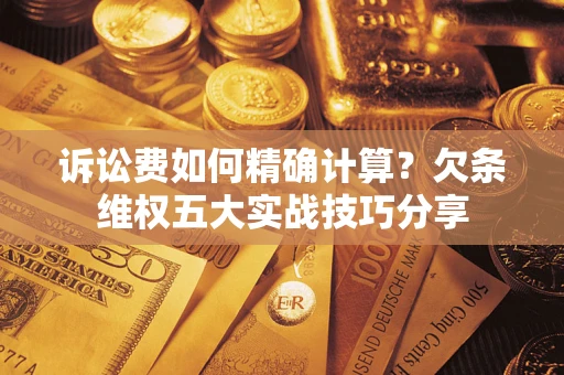 济南诉讼费如何精确计算？欠条维权五大实战技巧分享