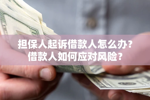 济南担保人起诉借款人怎么办？借款人如何应对风险？