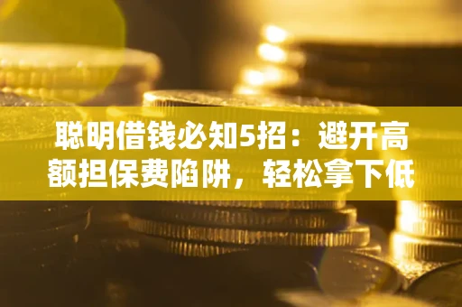 济南聪明借钱必知5招：避开高额担保费陷阱，轻松拿下低息贷款